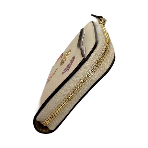 Coach L-Zip Chalk Keychain Card Case Wallet (NWOT) - Picture 2 of 4